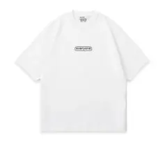 everyone J.30000 Logo Long Sleeve Tee 黒 everyone original logo long sleeve tee shirt (BLACK) | everyone