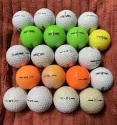 HONMA D1 ゴルフボール 20個セット ロストボールのサムネイル