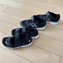 Nike & New Balance キッズシューズセット