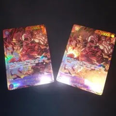 モンキー・D・ルフィ OP09-119 シークレットパラレル 4枚 - メルカリ