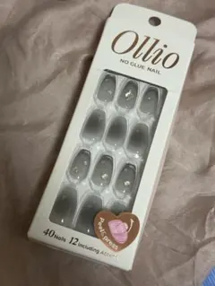 Ollio 接着剤不要 ネイルチップ 40本入りのサムネイル