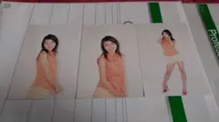 石川加奈子 写真 はがきサイズ 3枚 レースクイーン アイドル タレント