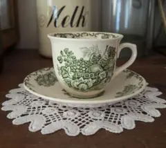 【美品】☆MASON'Sメイソンズ フルーツバスケット コーヒーカップ＆ソーサーのサムネイル