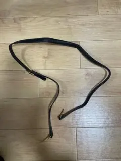 黒のショルダーストラップ 約100cm 金具付き