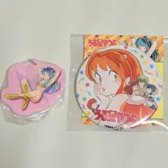 うる星やつら 缶バッジ アクリルキーホルダー ラムサンキューマート 高橋留美子