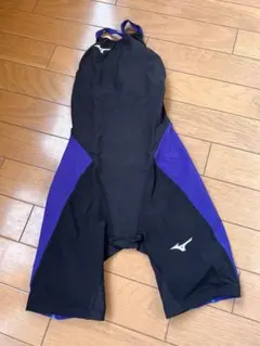Mizuno 競泳水着 140サイズ ブラック/パープル　N2MG0411