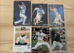 プロ野球チップスカード ソフトバンクホークス 松中 今宮 川崎 本多 摂津 松田