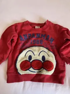 アンパンマン トレーナー 90cm 赤