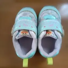 アンパンマン ベビーシューズ 水色 13cm