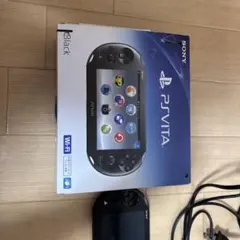PS Vita 本体 ブラック Wi-Fi対応 充電器付き　PCH-2000