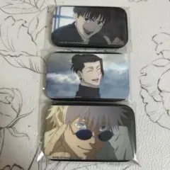 呪術廻戦 第2期 五条悟 夏油傑 灰原雄 角バッジ3個セット