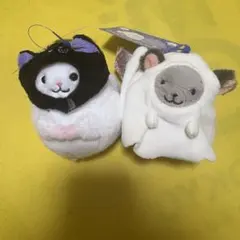 KALDI カルディ なりきりチンチラマスコット ゴースト　ねこ