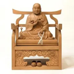 【美品・新品】 弘法大師　紅檀　上彫　総高さ約16cm　2.5寸　空海　匿名配送 美品・新品】 弘法大師 紅檀 上彫 総高さ約16cm 2.5寸 空海 匿名配送