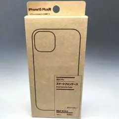 無印良品 スマートフォンケース iPhone 15 Plus ホワイトグレー