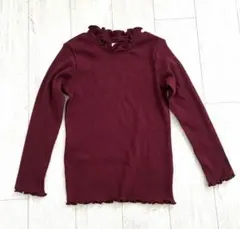 未使用品　アプレレクールハイネック カットソー 120サイズ