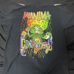 【値下げ不可】WANIMA カミナッチャ ツアーTシャツ タイダイロゴ 黒