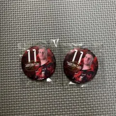 浦和レッズ グスタフソン 缶バッジ 2個セット