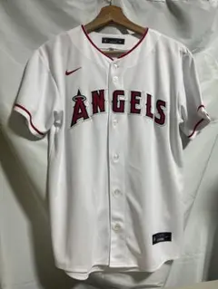 【ナイキ公式】大谷翔平 エンゼルス レプリカユニフォーム 白 ユースL