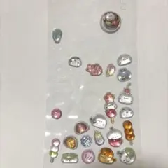 ボンボンドロップシール　シマエナガ　和菓子