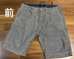 45R ボーダー ハーフパンツ サイズ34のサムネイル