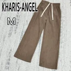 新品 KHARIS ANGEL 裏起毛 コーデュロイ M ワイドパンツk5172