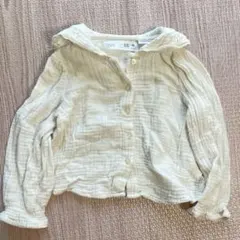 ZARA ホワイト トップス ブラウス 80cm 9-12M