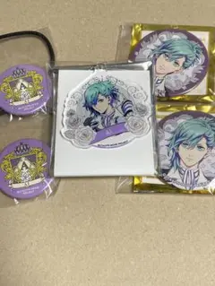 うたプリ　缶バッジ等　藍