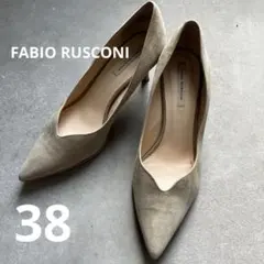 FABIO RUSCONI スエード パンプス38