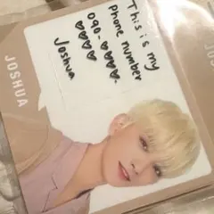 セブチ ジョシュア 付箋 SVT 2018 JAPAN ARENA TOUR