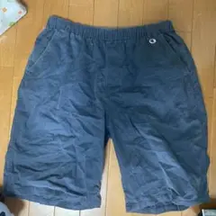 Champion ダークグレー ショートパンツ