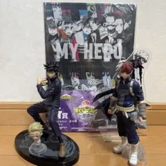 一番くじC賞轟焦凍フィギュア荼毘BIGアクリルスタンド、呪術廻戦伏黒フィギュア