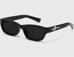 SILVER SPIKE SUNGLASSES サングラス　black