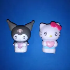 サンリオ　クロミ、キティ　フィギュア　２個