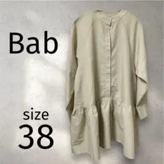 Bab ペプラム風　オーバーシャツ　サイズ38のサムネイル