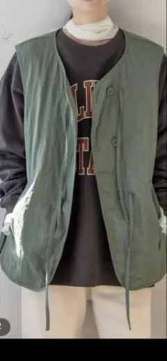 キルティングベスト ダウンベスト