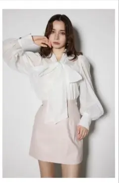 rienda チュールボウタイNC TOP