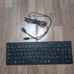【ジャンク】サンワダイレクト　スリムキーボード