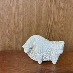 【陶器製】ひつじ 羊 置物 北欧風