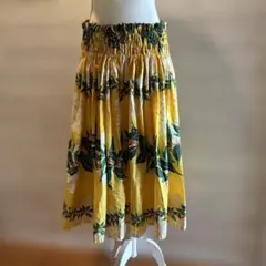 ☆5020☆ パウスカート フラダンス トロピカル ウエストゴム - メルカリ