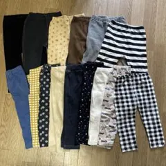 レギンス 90（一枚だけ80）　15枚　まとめ売り