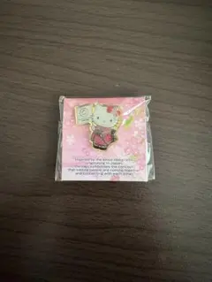 大阪・関西万博　誘致ピンバッジ　ハローキティ（非売品）