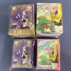 ポケモンカードゲーム　デッキケース デッキシールド　アセロラ リーリエ セット