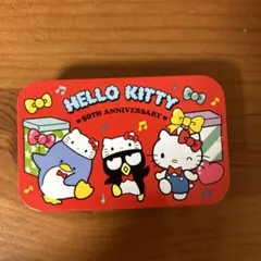 缶ケース　ハローキティ・タキシードサム・ばつ丸