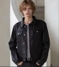 DECOROSO coated denim jacket 1