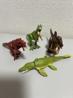 カプセルトイ恐竜フィギュアセット