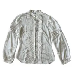 ZARA BASIC タックブラウス