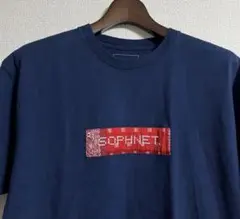 SOPHNET. ソフネット 20SS BANDANA BOX TEE ロゴt