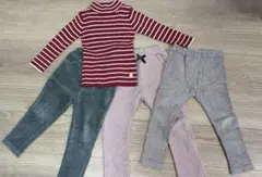 女の子　子供服4点　まとめ売り冬服