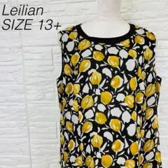 Leilian レリアン レモン柄　ワンピース 13+のサムネイル