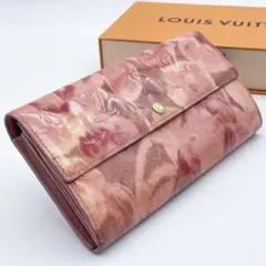 希少逸品☆ルイヴィトン ヴェルニ ポルトフォイユ サラ イカット